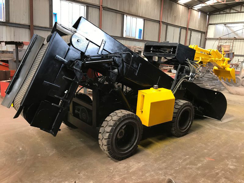 礦用挖掘式裝載機（扒渣機）